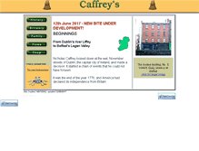 Tablet Screenshot of caffrey.ie